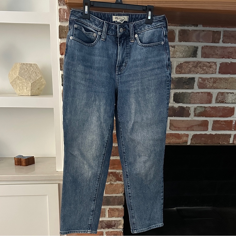 Madewell Straight Leg Jeans - Classic Denim